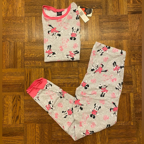 Disney Women's Mickey Mouse 2-Piece Snug-Fit Cotton Pajamas Set - Picture 4 of 5